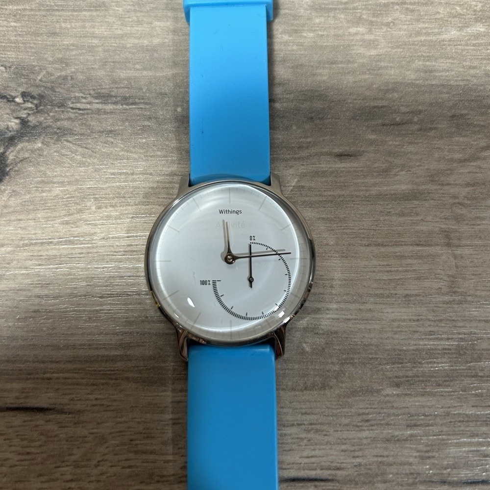 Withings Steel Activité and Sleep Tracking Watch White HWA01 Needs Battery
